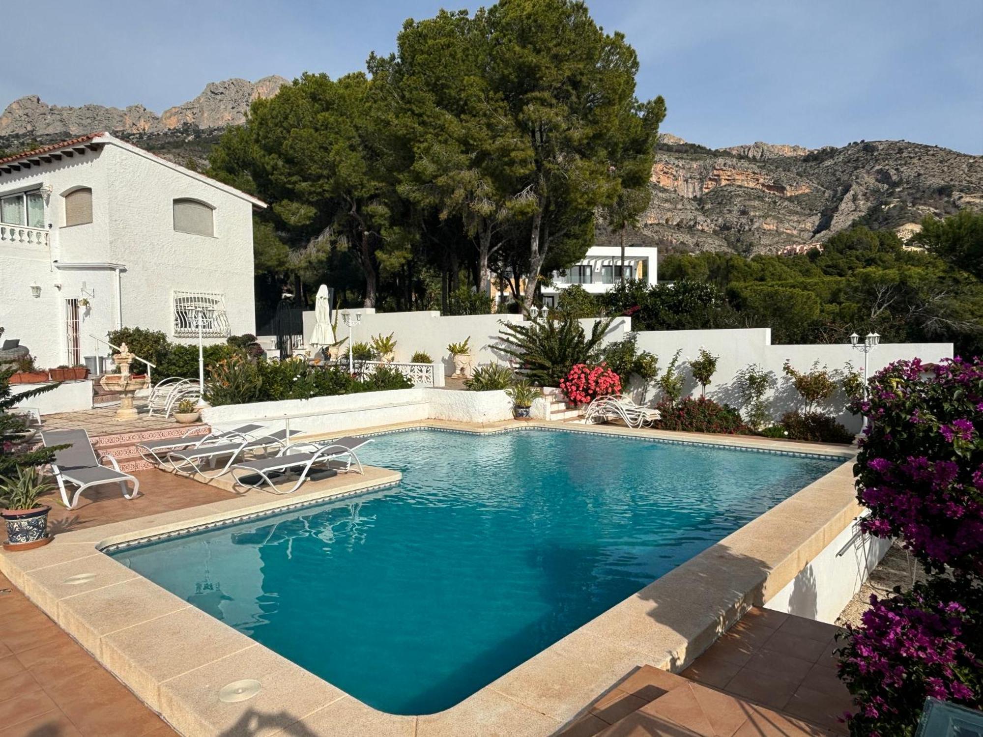Villa Esmeralda Altea la Vieja Eksteriør bilde